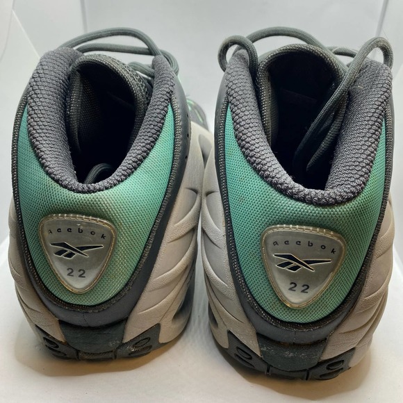 Reebok ES22 Emmitt Smith Rare Retro Gravel Tin Grey/Jadite Teal Hexalite 10.5 main image 6